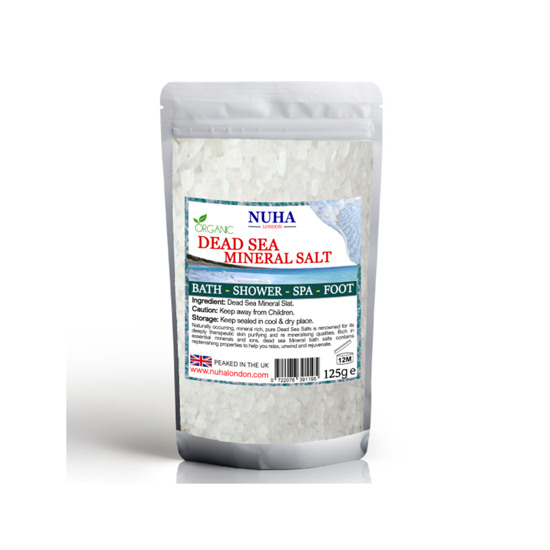 Picture of Nuha London Organic Dead Sea Mineral Salt 125g