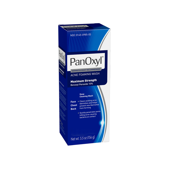 Picture of PanOxyl 10% Benzoyl Peroxide Foaming Acne Wash 156g