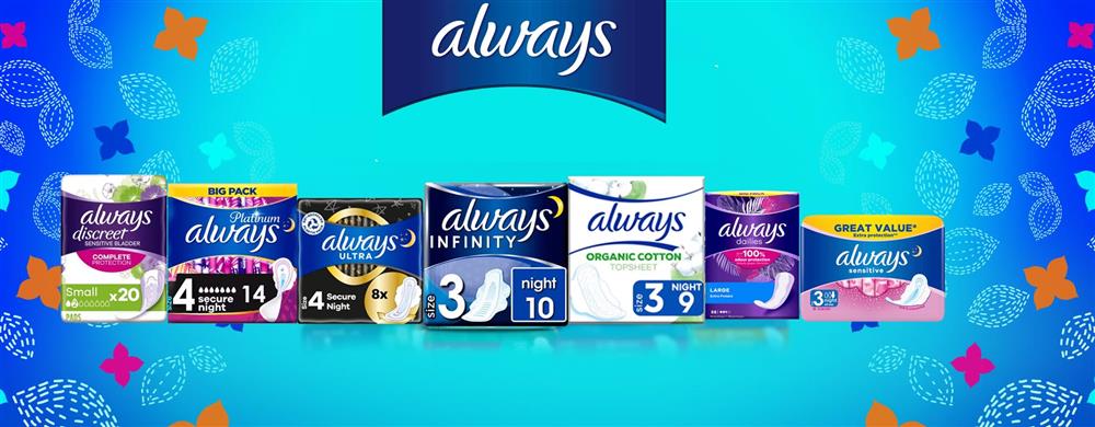 Always Discreet Incontinence Pads Small for Sensitive Bladder 20